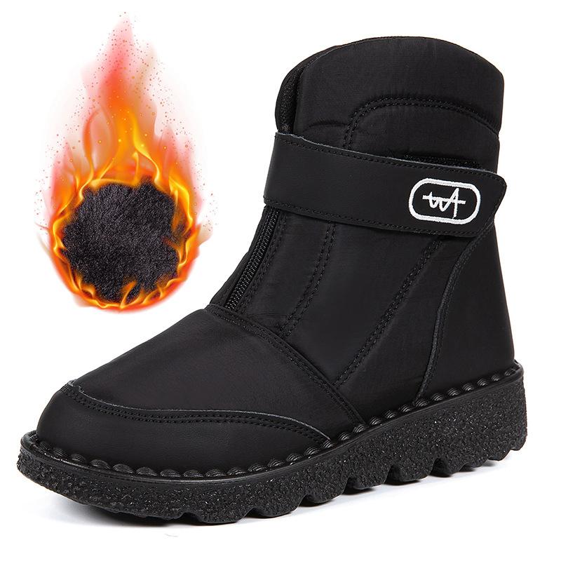 36-45 ярдов Большие зимние ботинки Женские хлопковые ботинки, устойчивые к холоду Женские ботинки большого размера Обувь из хлопка