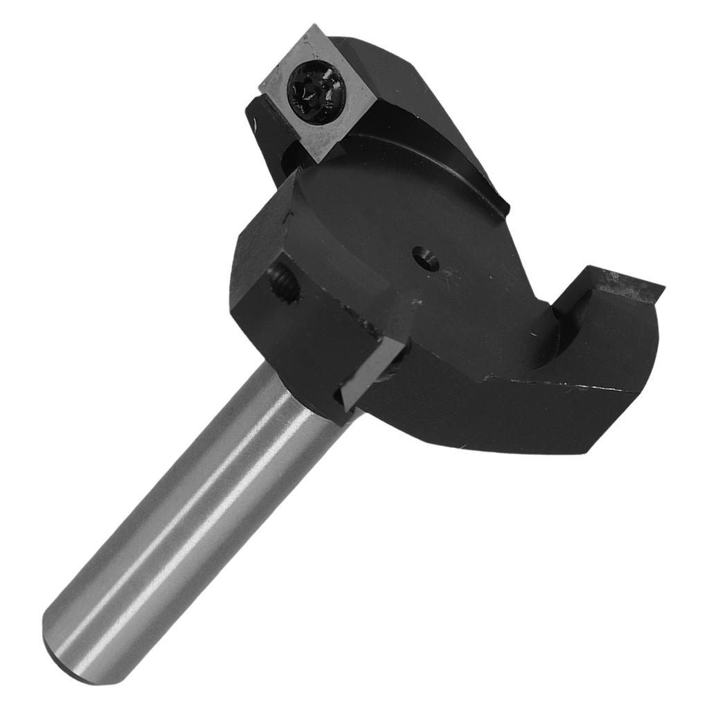 Фреза для выравнивания поверхности жертвенного стола, 3 лезвия, строгальные биты по дереву, инструменты для деревообработки, хвостовик 12 дюймов