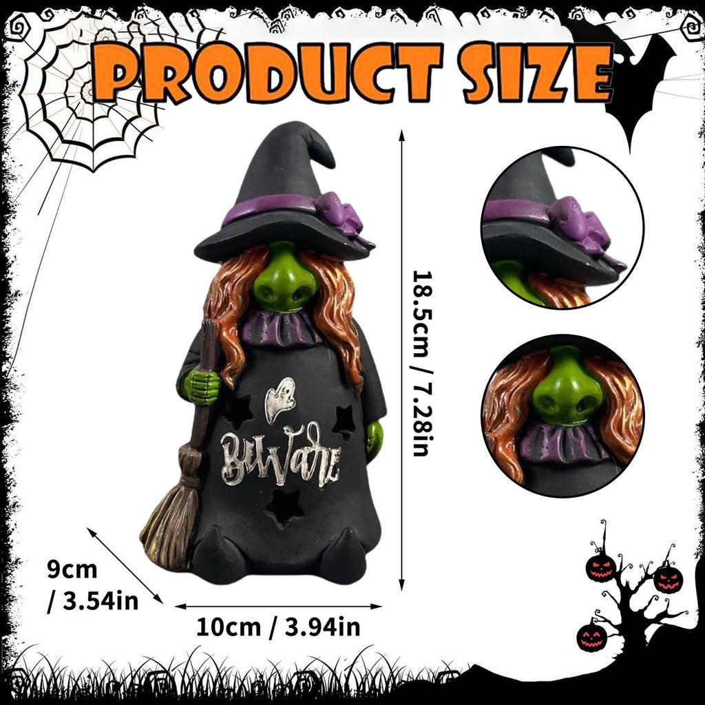 Хэллоуин Украшение Смола Орнамент Тыква Орнамент Орнамент Ведьма Орнамент Украшение для дома