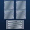 Hub Caps 4/8Pcs Transparent Car Door Handle Bowl Anti-Scratch Protector Stickers For Alfa Romeo Giulia Giulietta MiTo 147 156 15