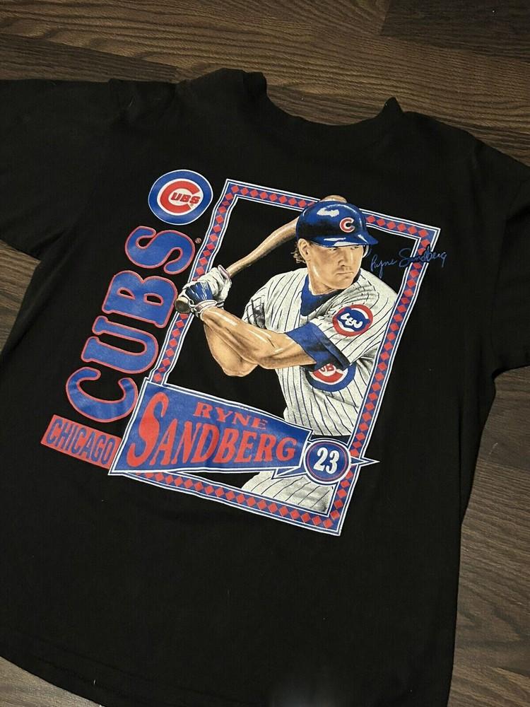 Футболка Райана Сэндберга Chicago Cubs Хлопковая футболка Все размеры от S до 4XL VN2325 Унисекс футболка