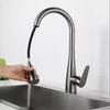 Pull-out Kitchen Faucet Thickened Brass Black Faucet Kitchen Sink Faucet Kitchen Water Faucet Single Hole Faucet