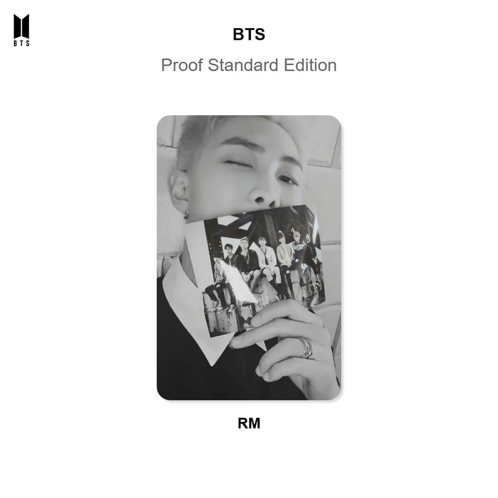 BTS Официальная фотокарточка Proof Standard Edition