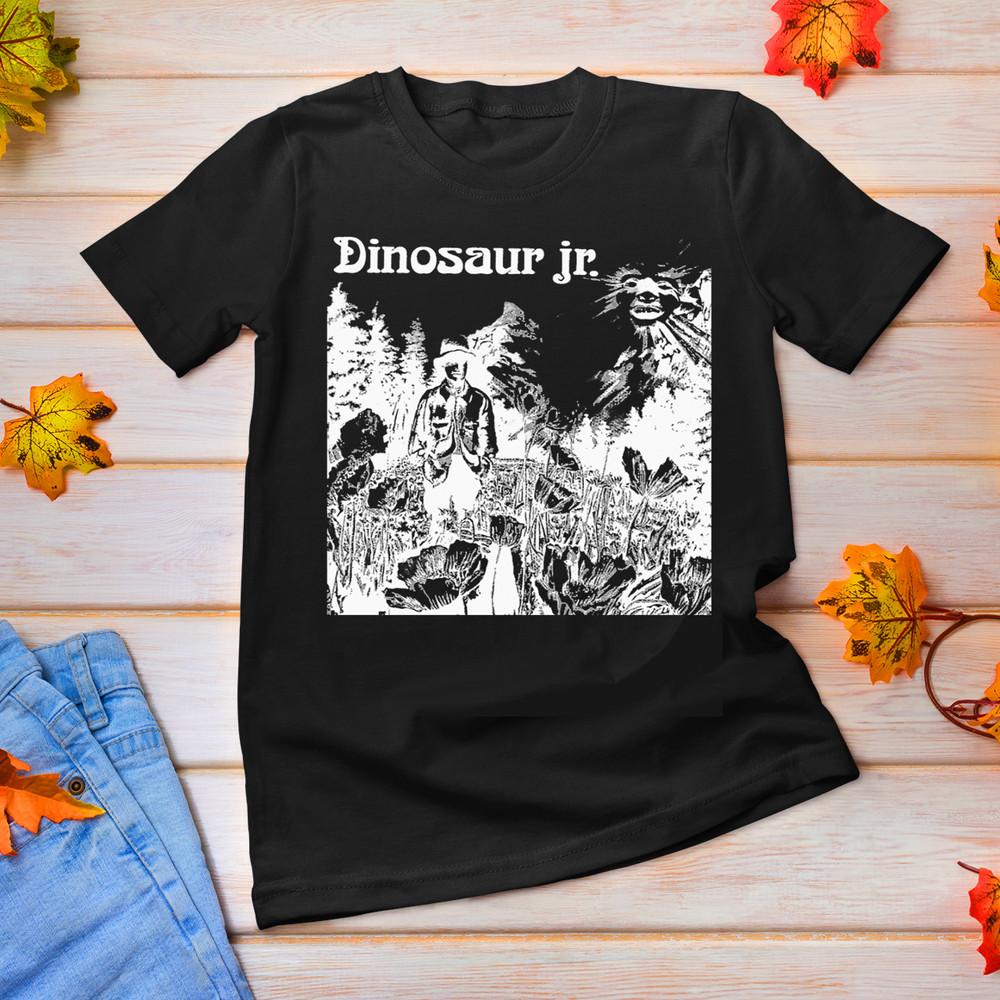Vintage Dinosaur Jr Band Music Lover Cotton Black All Size Unisex Shirt AA1149 Unisex T-Shirt