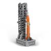 New Space SLS Block 1B Cargo Rocket Artemis Building Block Kit Outer Saturn V Scale Heavy Launch Vehicle Brick Model DIY Kid Toy