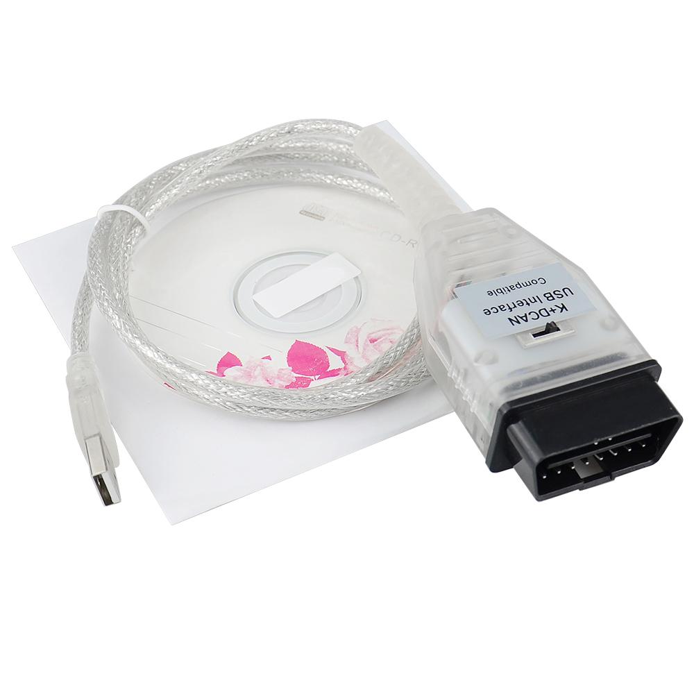K+DCAN FTDI 9241A с переключателем K DCAN OBD 2 OBD2 Интерфейс OBDII Автомобильный Диагностический Авто Инструменты K-line K line для inpa Кабель Читатели Кодов 4