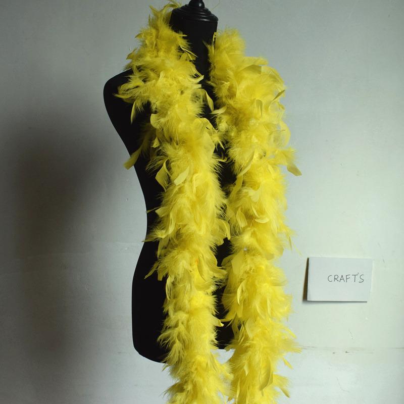 Сделай сам Изысканный 50 г 2 м / полоса толстый перьевой боа перья свадебная вечеринка Наряжаться разнообразные цвета
