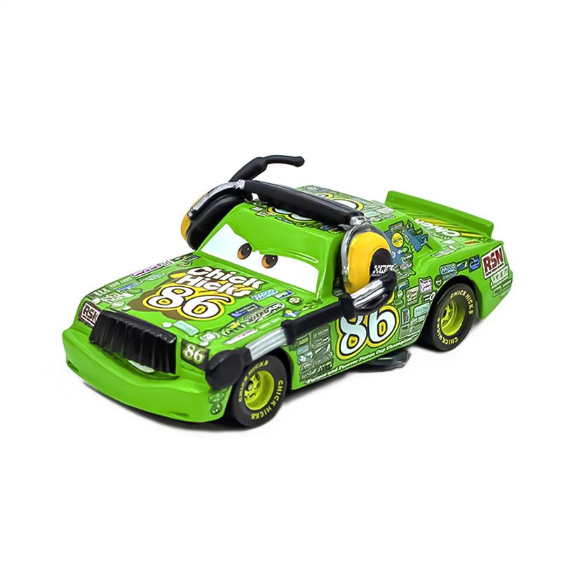 Игрушки из мультфильма Тачки Pixar Подарки 95 Молния Маквин Модель Игрушечная машинка 1:55 Литье под давлением из металла Детские подарки Аниме Фигурка Гоночная машина Игрушки