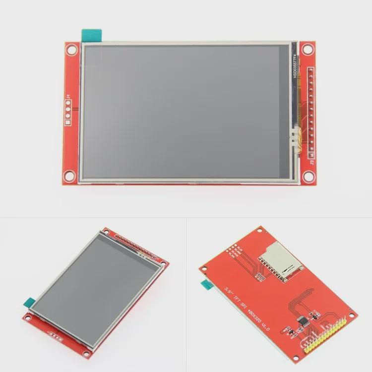 3.5" TFT LCD Screen Module, 480x320 Resolution, SPI Serial Port, ILI9488 HD