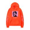 Худи Lil Peep – Унисекс Черная Флисовая Толстовка, Розовый Квадратный Портрет и Рукописный Текст на Рукаве, Уличная Одежда в Стиле Emo Rap