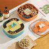 Snack Storage Tray Light Luxury Compartment Multi-functional Food-grade Unique Fruit