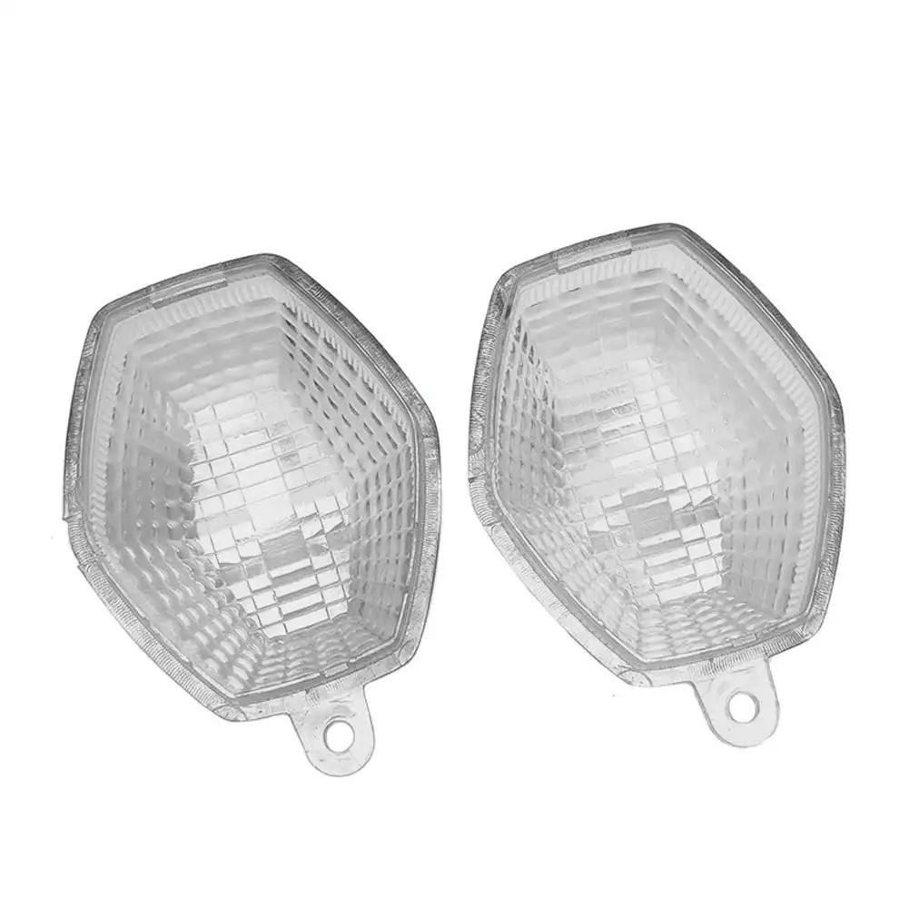 2 шт. Корпус указателя поворота мотоцикла, крышка указателя поворота, линза указателя поворота, подходит для Suzuki DL650 DL1000 V-Strom, прозрачный