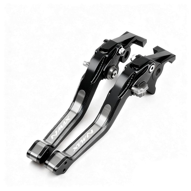 Мотоциклетный 5D Рычаг Тормоза и Сцепления ДЛЯ Yamaha NMAX155 NMAX N-MAX N MAX 160/155/125 2015-2026 Алюминиевый CNC Регулируемый Тормозной Рычаг