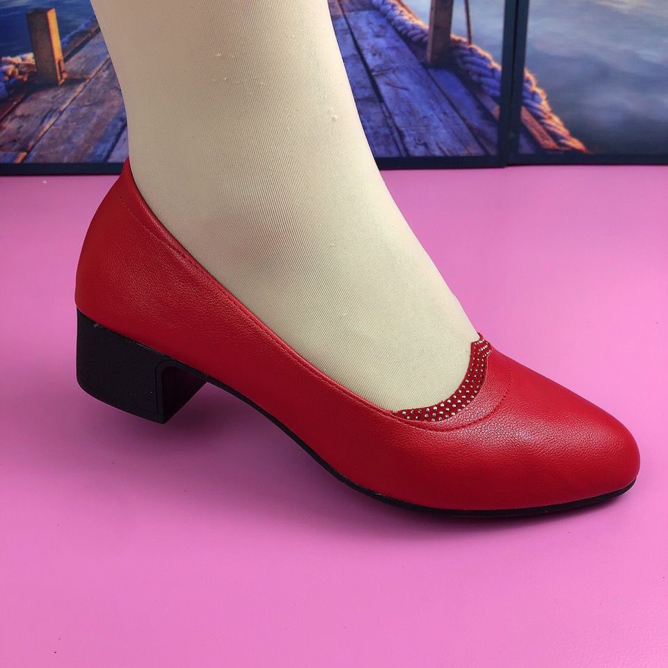 Модные женские туфли-лодочки красные официальные мокасины обувь для женщин толстый каблук блочный каблук дизайнер роскошь удобный 2024 мода элегантный стиль