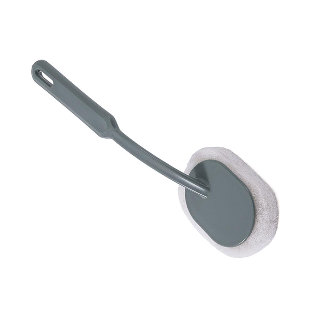 2pcs Sponge Head Bathroom Scrubber Long Handle Long Handle Scrubber Bathtub Scrubbing