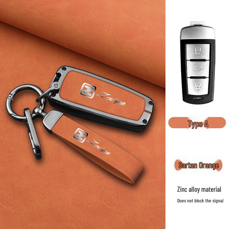 Zotye Genuine Leather Key Case for T600, T700, T300, Damaix7, X5, SR9, SR7, Z700