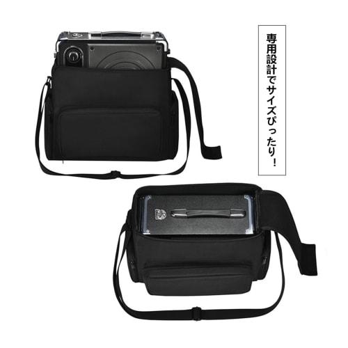 SHEAWA JYX-55 Speaker Set Storage Case, Carrying Case with Shoulder Strap, Scratch-Resistant, Stain-Resistant Protective Case, Also Stores Small Items