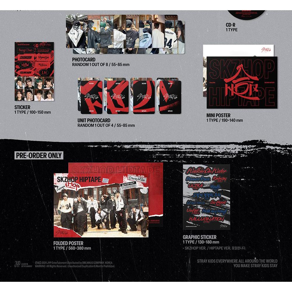 Stray Kids СКЖОП ХИПТАП 'ХОП' (СКЖОП ВЕР.)