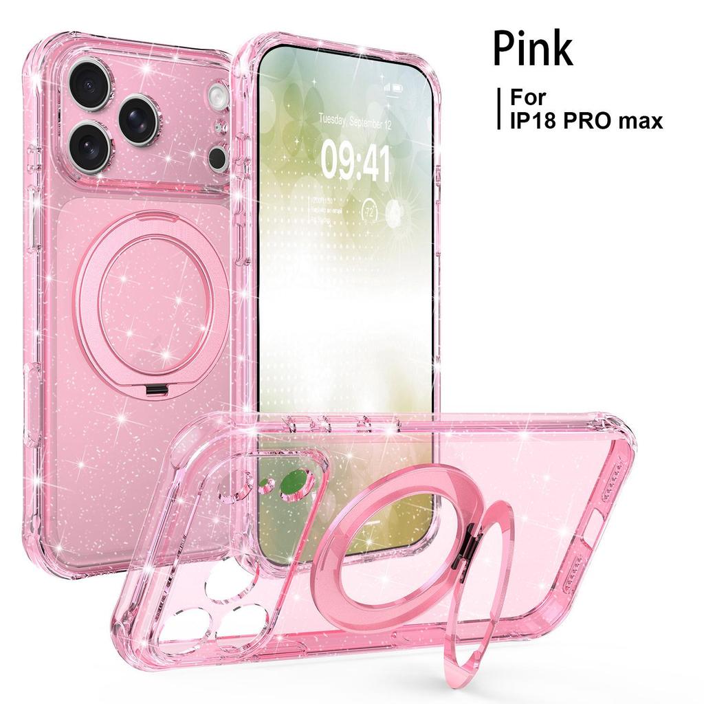Кристальный блестящий чехол для телефона для iPhone 18 Pro Max/17/16 Pro/15 Pro - Защита от падений