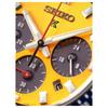 Seiko Мужские часы 41,4 мм SSC947, водонепроницаемые до 100 м, с солнечным кварцевым механизмом, на стальном ремешке