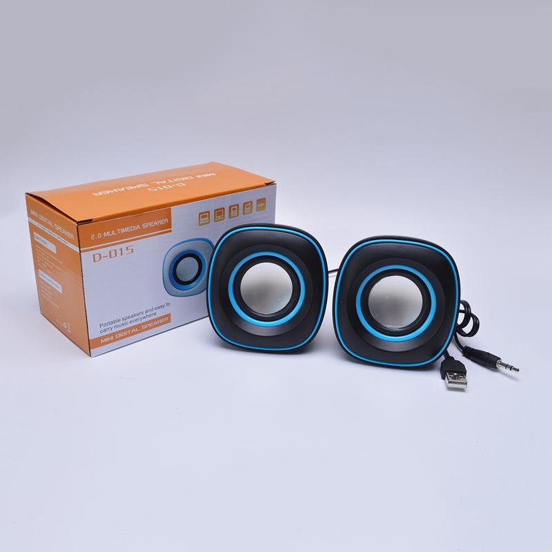 1 пара маленьких USB-колонок, милые маленькие Q-образные мини-USB-мощные стереодинамики в форме яйца