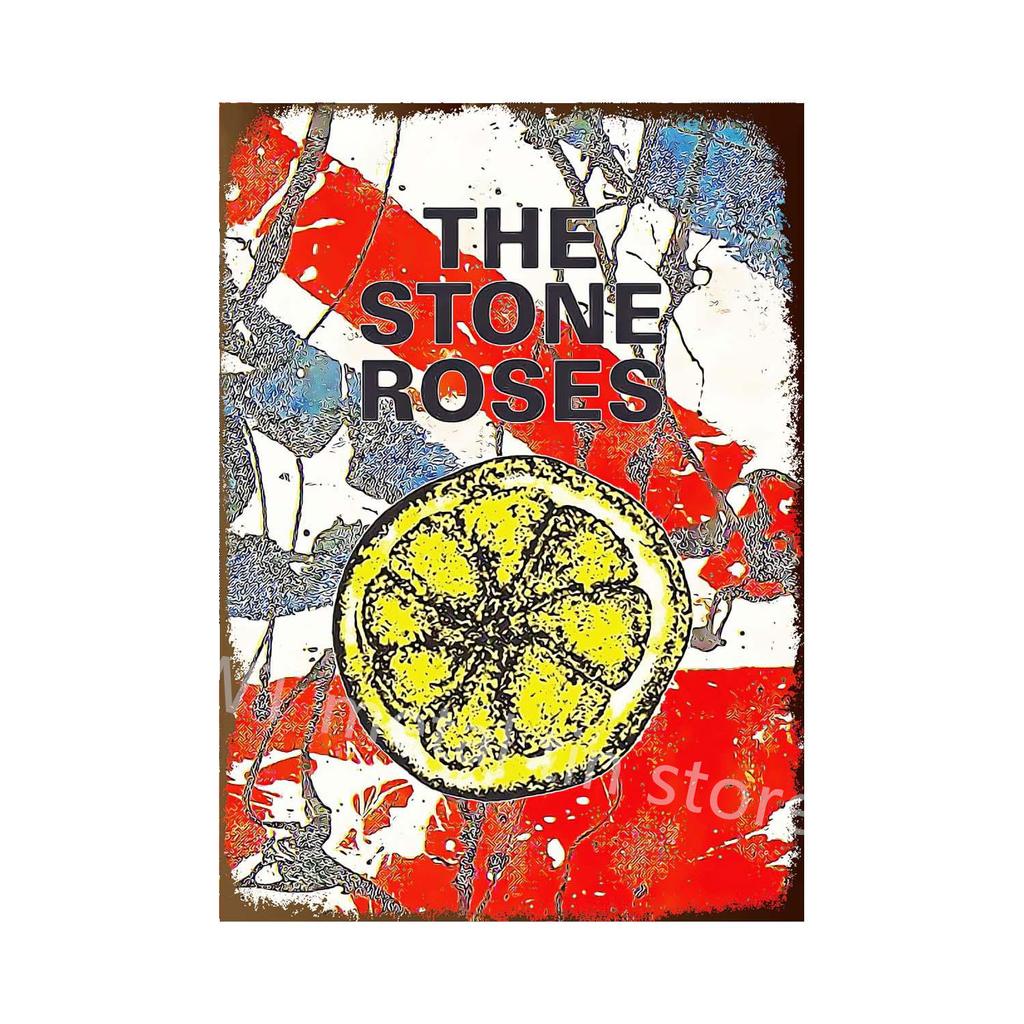 Ретро-плакат музыкальной группы, металлическая табличка, жестяная табличка, винтажная рок-н-ролльная тарелка для домашнего бара, декоративные наклейки, декор стен гостиной