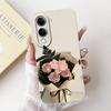 For Vivo Y04 Case V2430 Silicone Cute Cat Fashion Butterfly Flowers Love Painted Back Cover For Vivo Y04 4G Phone Case Bumper