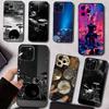 Крутой Чехол для Телефона Барабанщик Барабаны Силиконовый Мягкий Для IPhone 17 16 15 14 13 12 11 X XR Plus Pro Max Plus