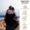 1pc, Disney Mama Coco Blanket Seasonal Home Decor Gift for Family Cozy Throw Blanket, Living Room, Travel, Camping, Car Blankets