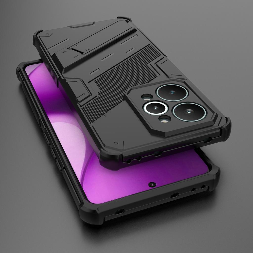 Чехол для Realme 15 Pro 5G Чехол для Realme 15 15 Pro 5G Панк-стиль Держатель для телефона Защитный бронированный бампер ТПУ чехол для Realme 15 Pro 5G