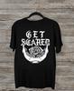 Логотип группы Get Scared Подарок для фаната Черный Все размеры Унисекс Подарочная футболка Унисекс футболка