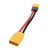 Адаптер-переходник с разъема XT60H (папа) на XT90 (папа) с кабелем 12AWG для RC LiPo аккумулятора, DIY, запасная часть