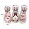 New Christmas Decoration Products Faceless Elderly Doll Handheld Wine Bottle Cover Christmas Champagne Red Wine Bag Desk Decor