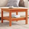 VidaXL Coffee Table Wax Brown 55x55x40 Cm Solid Pine Wood, Side Table, Living Room Table, End Table, End Table 847175