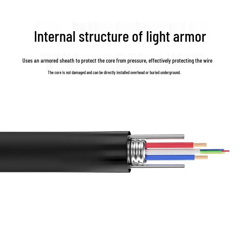 SNIT Outdoor Composite Fiber Optic Power Cable