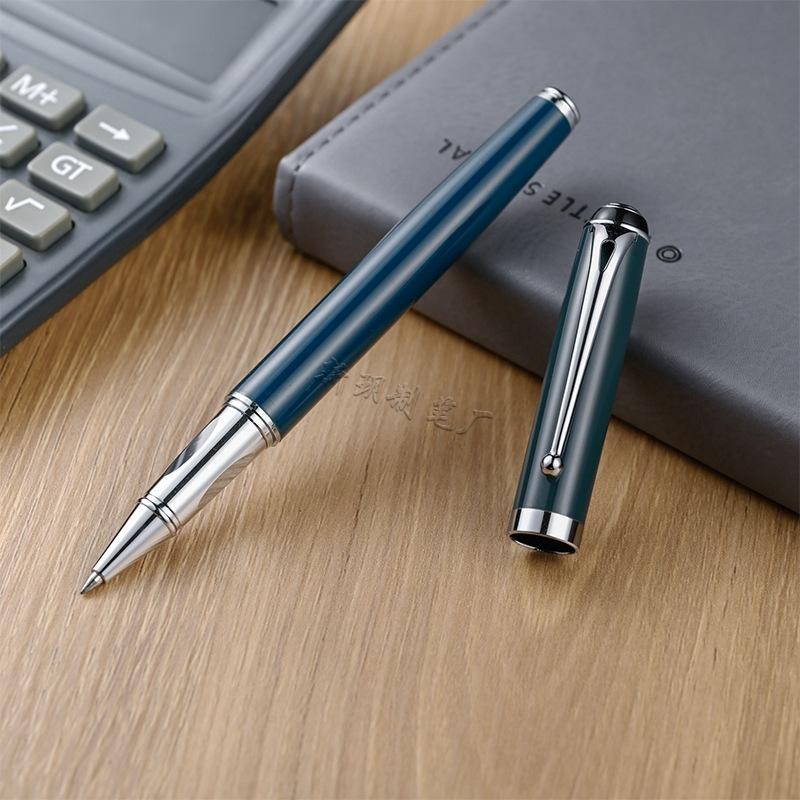 Morandi Color Metal Pen Enterprise Business Office Signature Pen Pen Teacher Gift Pen Orb Pen Print