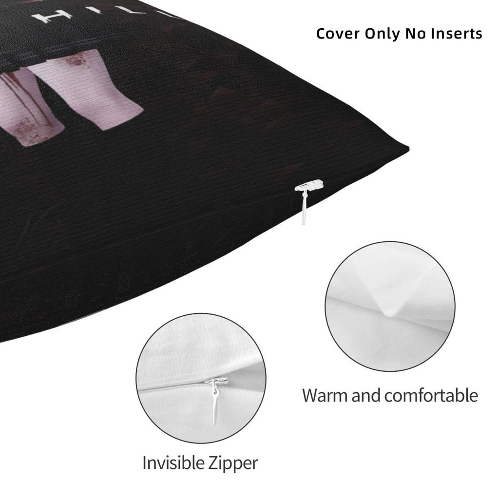 Soft And Sweet Home Silent Hill F Horror Game Decor Pillowcase Merch Pillow Covers Square Multiple Sizes
