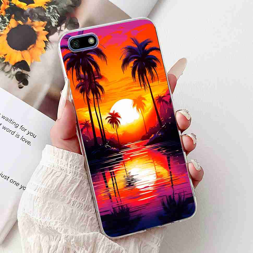 For Huawei Y5 2018 5.45" Case Fashion Butterfly Cute Cat Soft Silicone TPU Cover For Huawei y5 Y5 Prime 2018 DRA-LX2 Phone Cases