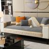 Four Seasons Universal Cover Cloth Towel Non-slip Simple Leather Sofa Cover Light Luxury High-end Sense Cushion Sofa Cushion
