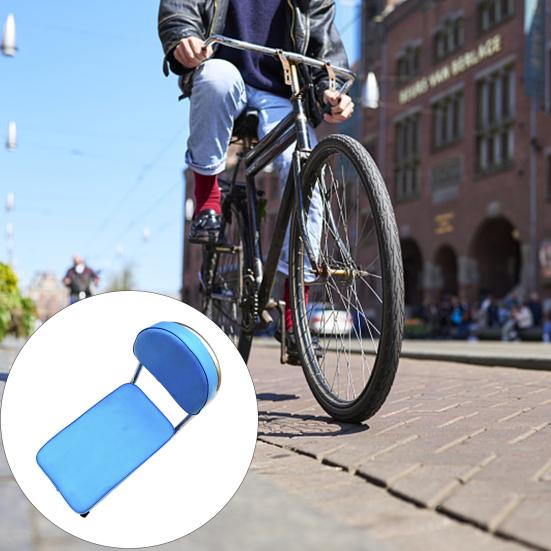 Bicycle Rear Back Seat Cushion with Backrest Waterproof Simple Installation Universal Soft Thick Sponge Seat Cushion