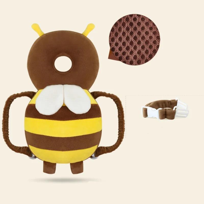 Head Back Protector Baby Protect Pillow Learn Walk Head Protector Cushion Anti Fall Backward Cap Carry Cartoon Kids Safe Bibi