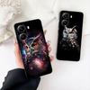 Мультяшная сова Птица Обои Чехол для телефона для Samsung Galaxy A06 A05 A14 A50 A51 A52 A12 A13 A23 A70 A07 A25 A26 A72 A56 Чехол