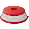 Collapsible Food Plate Cover Drainer Basket Microwave Splatter Cover Microwave Heating Splash-proof Cover Kitchen Cooking Lid