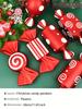 Christmas Decoration 30cm Red Candy Props Christmas Tree Ornaments, Set of 2