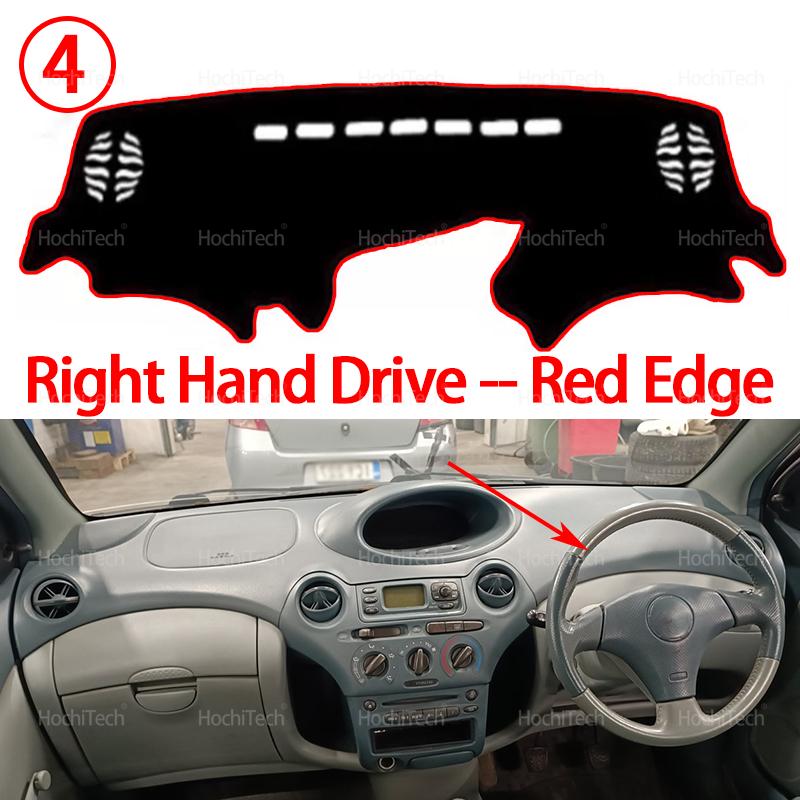 Dashboard Cover for Toyota Yaris XP10 XP20 First Generation 1999-2006 Anti-dirty Mat Pad Sunshade Dashmat Protect Car Accessorie