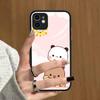 Чехол для телефона BuBu And DuDu для IPhone 11 12 13 14 15 16 Pro Plus X XS MAX Матовый бампер Ударопрочный чехол