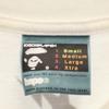 A Bathing Ape Сделано в Японии Футболка с длинным рукавом S Белая система Ron T Мужская Б/у
