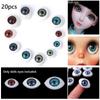20pcs 4 Colors Puppet Making Funny DIY Craft Doll Safety Eyes Dinosaur Eye Accessories