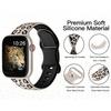Ремешки Для Apple Watch Band 40мм 44мм 42мм 45мм 41мм 49мм 46мм Силиконовый Гравированный Correa Браслет Серия 8 9 7 SE 6 ultra 2 3 10