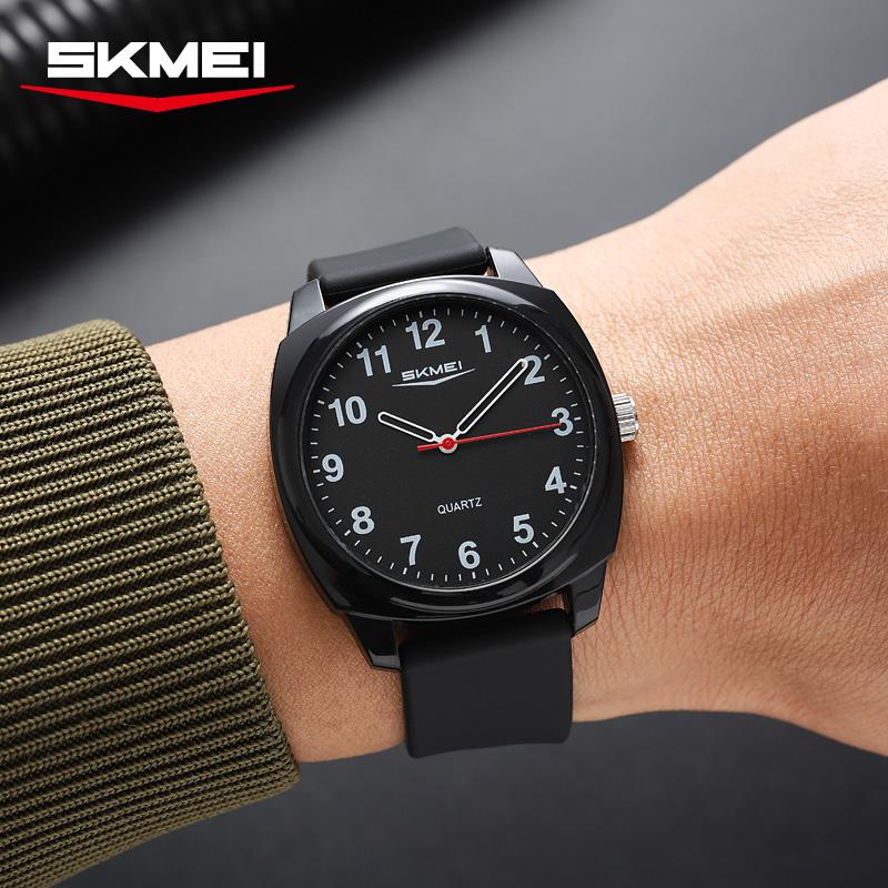 SKMEI 2643 Fashion Simple Quartz Watch for Men Waterproof Shockproof Ultralight Sports Quartz Mens Wristwatches 2108 Reloj
